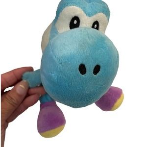 2010 Nintendo Yoshi Blue Plush 6.5" Animal (Pre-owned)
